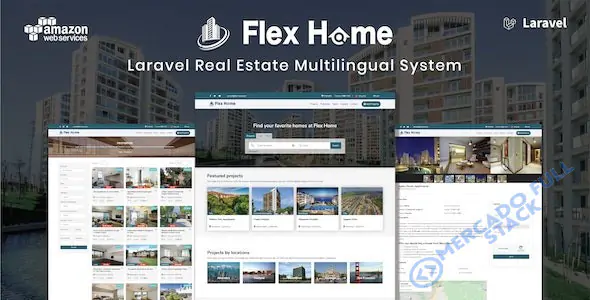 Flex Home - Sistema Laravel Imobiliária