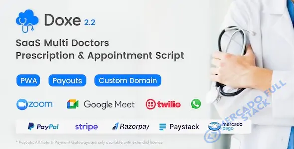 Doxe - SaaS Doctors Chamber, Software de prescrição e consultas